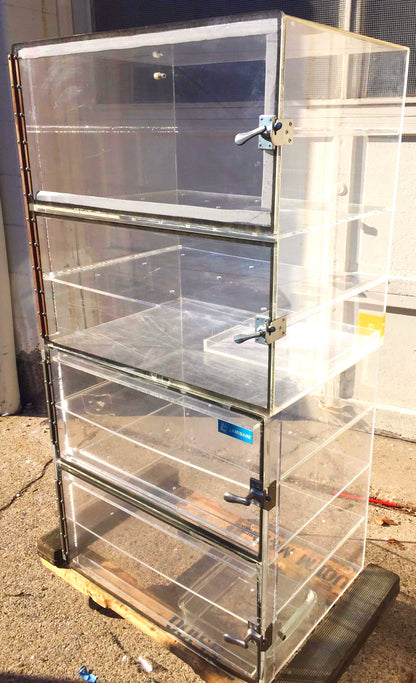 LAMINAIRE DESICCATOR CABINET 48" high x 24"wide x 17"deep Great Condit FREE SHIP