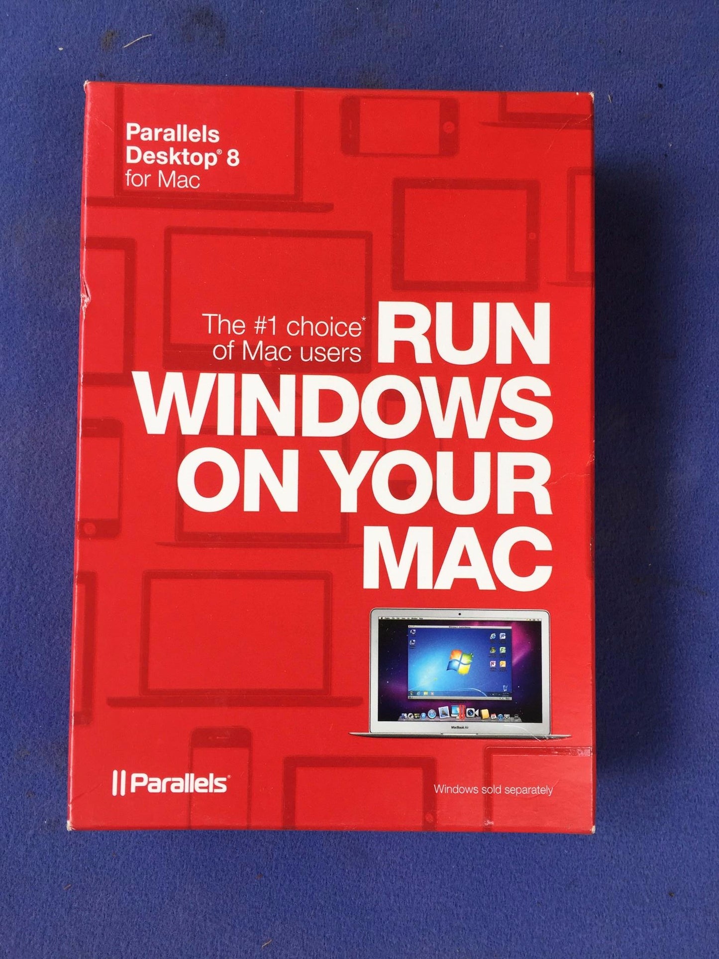 PARALLELS DESKTOP 8 RUN WINDOWS ON YOUR MAC 2012 FREE SHIPPING