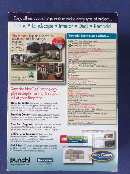 PUNCH HOME & LANDSCAPE DESIGN STUDIO FOR THE MAC 2010 FREE SHIPPING