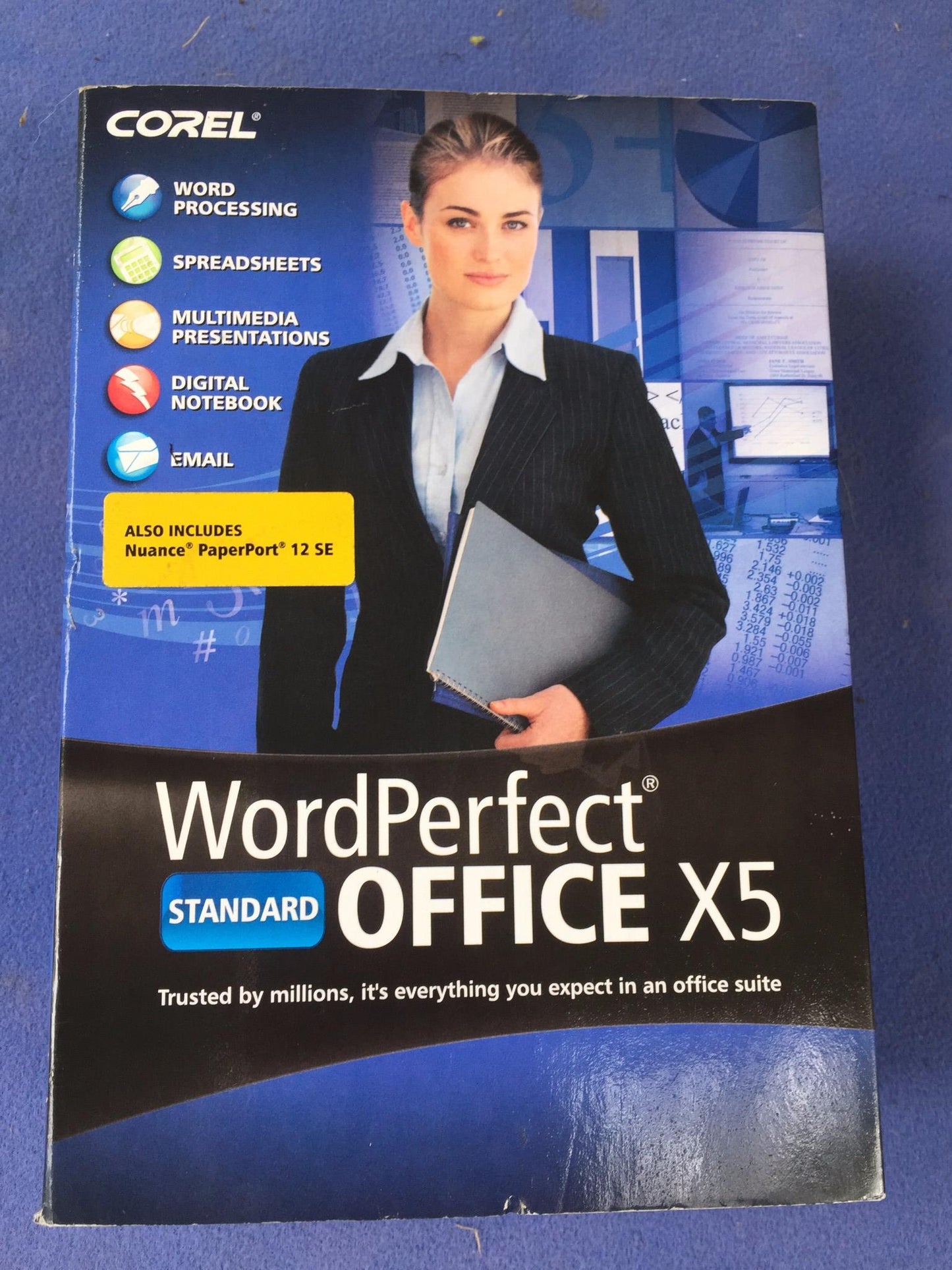COREL WORDPERFECT OFFICE X5 HOME STUDENT 2010 FREE SHIPPING