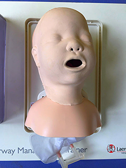 EXCELLENT LAERDAL MANIKIN Airway Management Trainer with Tray & Cover FREE SHIP