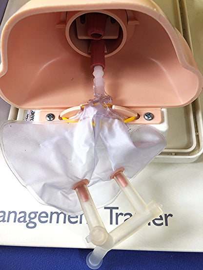 EXCELLENT LAERDAL MANIKIN Airway Management Trainer with Tray & Cover FREE SHIP
