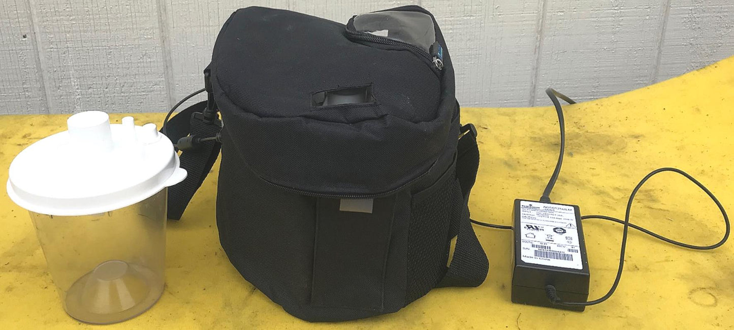 DEVILBISS VACU-AIDE® QSU QUIET SUCTION 7314PD PULMONARY PUMP WATCHVIDEO FREESHIP