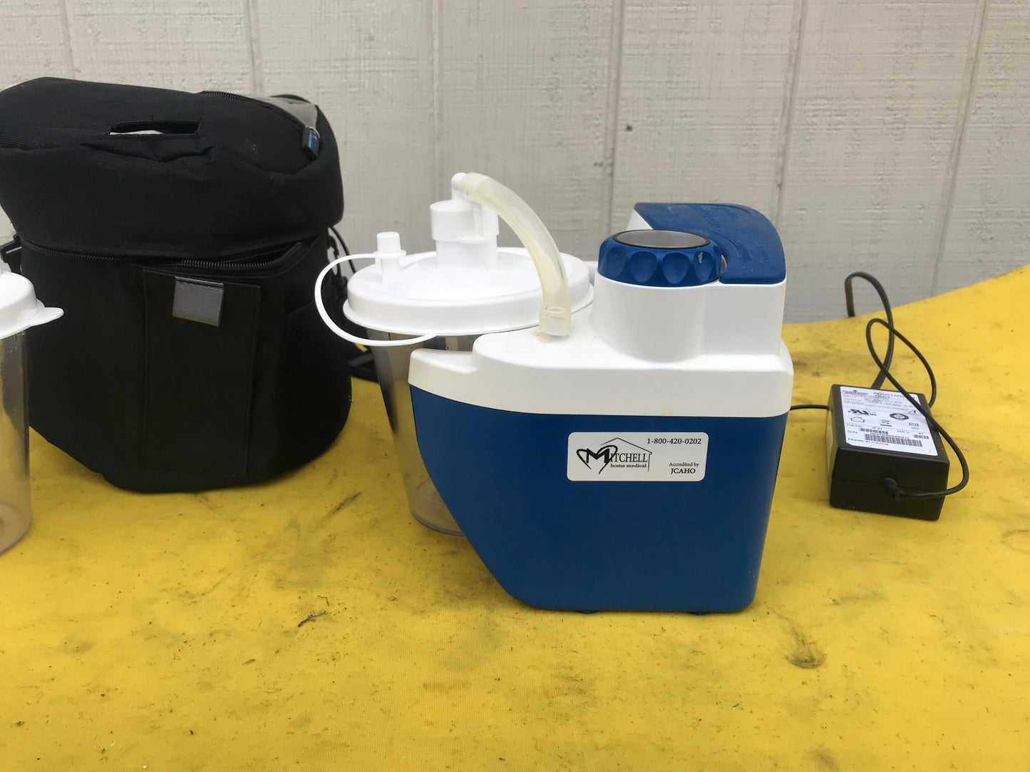 DEVILBISS VACU-AIDE® QSU QUIET SUCTION 7314PD PULMONARY PUMP WATCHVIDEO FREESHIP