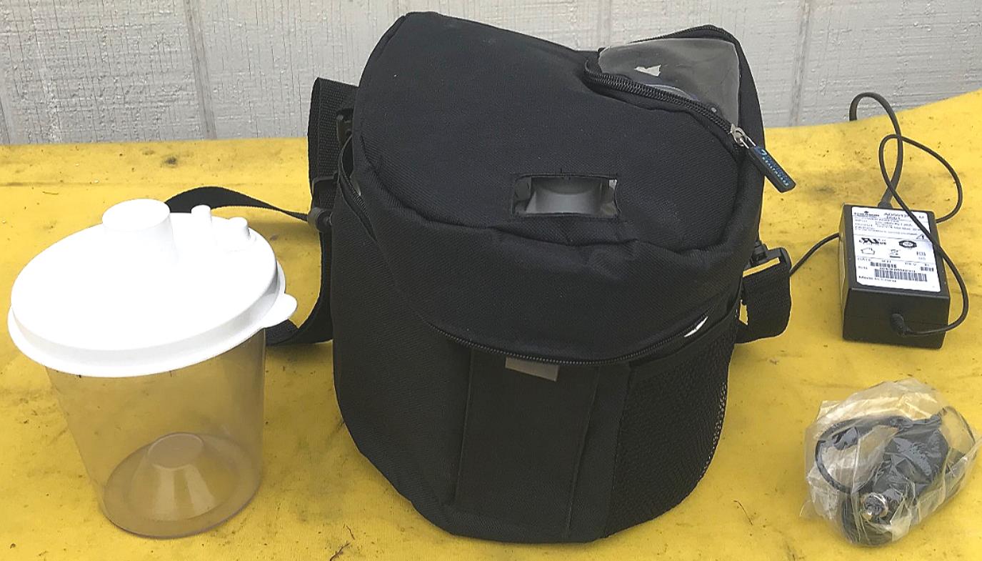 DEVILBISS VACU-AIDE® QSU QUIET SUCTION 7314PD PULMONARY PUMP WATCHVIDEO FREESHIP