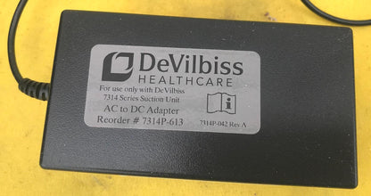 DEVILBISS VACU-AIDE® QSU QUIET SUCTION 7314PD PULMONARY PUMP WATCHVIDEO FREESHIP