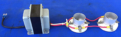 2 MILITARY RCA 872A VAPOR TYPE ELECTRON RADIOTRON VACUUM TUBES & PIN TUBE SOCKET