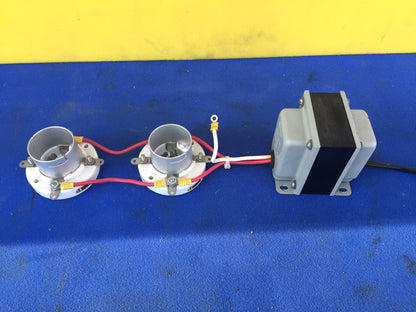 2 MILITARY RCA 872A VAPOR TYPE ELECTRON RADIOTRON VACUUM TUBES & PIN TUBE SOCKET