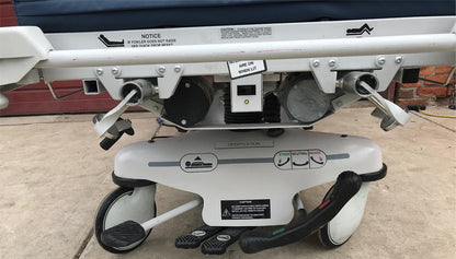 STRYKER 1550 ELECTRIC HOSPITAL EMERGENCY TRANSPORT GURNEY STRETCHER WATCH VIDEO