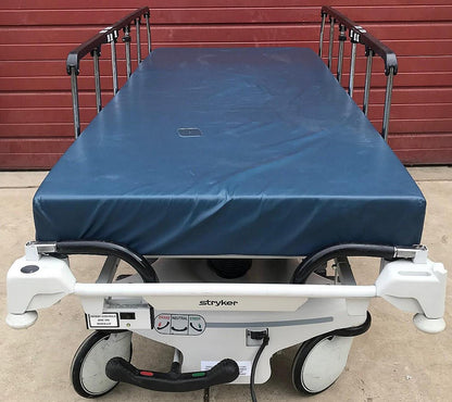 STRYKER 1550 ELECTRIC HOSPITAL EMERGENCY TRANSPORT GURNEY STRETCHER WATCH VIDEO