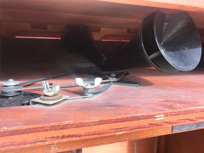 HAMMOND CV ORGAN & LESLIE 21-H ELECTRONICALLY REFURBISHED WATCH VIDEO FREE SHIP