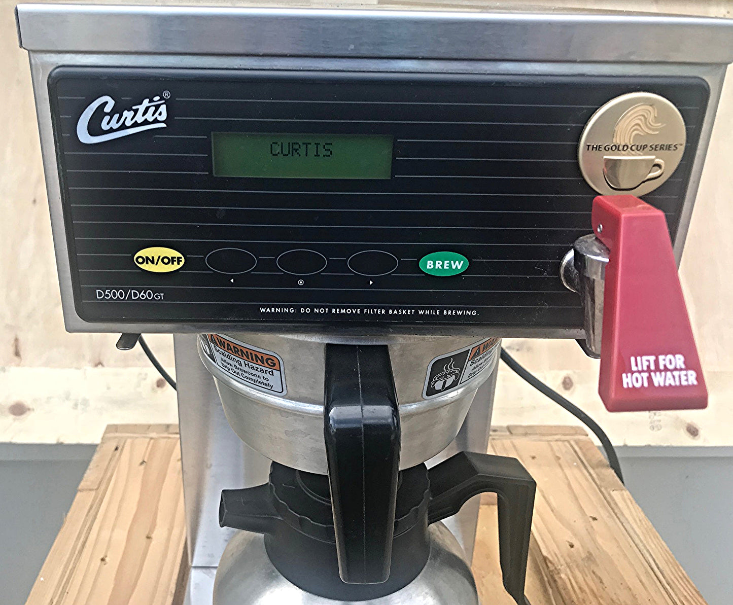 Curtis G3 Thermal Decanter Single Low Profile Brewer MODEL D60GT12A000 FREE SHIP