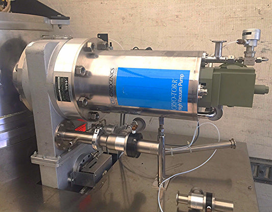 CRYO-TORR CTI-CRYOGENICS HIGH VACUUM PUMP 8033167 MEIVAC VARI-1 THROTTLE VALVE