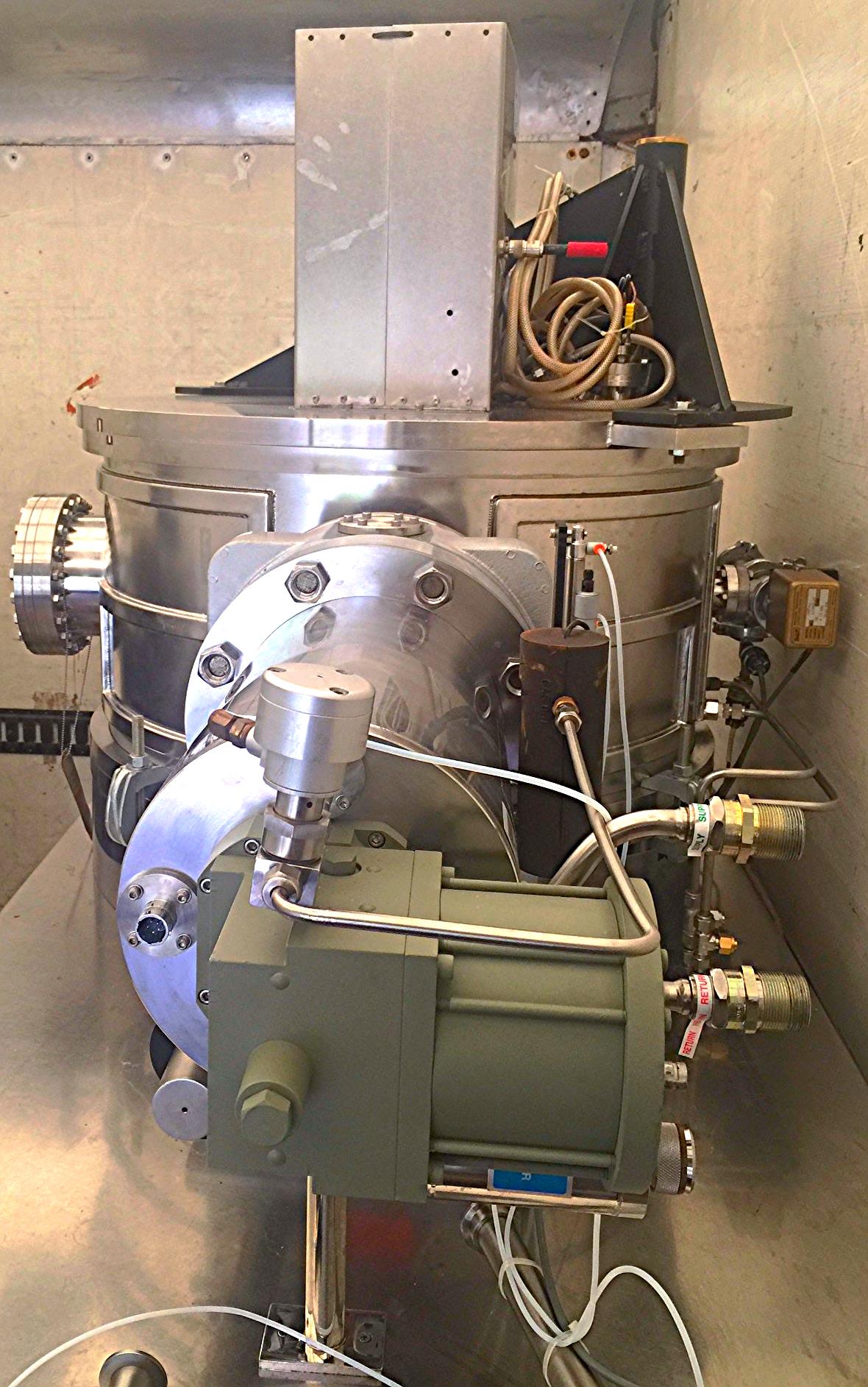 CRYO-TORR CTI-CRYOGENICS HIGH VACUUM PUMP 8033167 MEIVAC VARI-1 THROTTLE VALVE