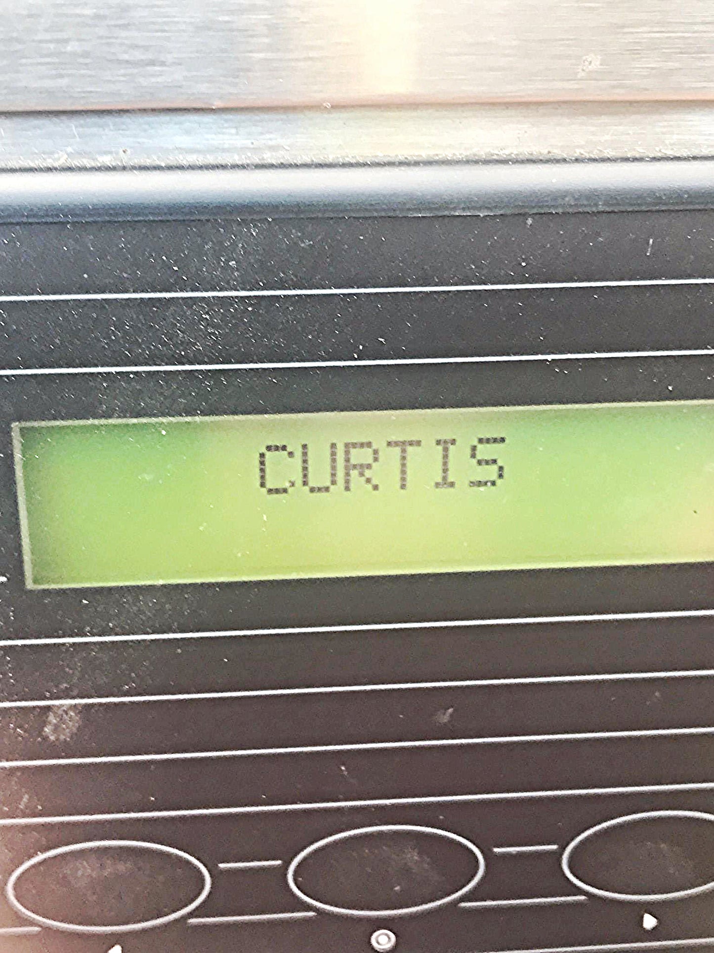 Curtis G3 Thermal Decanter Single Low Profile Brewer MODEL D60GT12A000 FREE SHIP