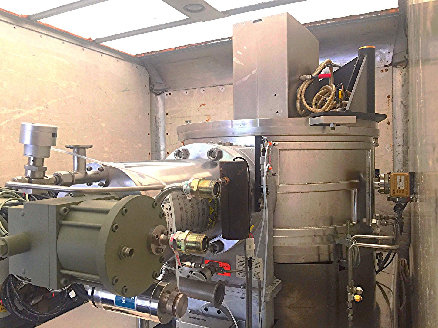 CRYO-TORR CTI-CRYOGENICS HIGH VACUUM PUMP 8033167 MEIVAC VARI-1 THROTTLE VALVE