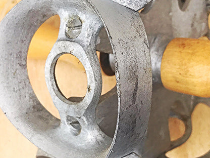 3" HOUPT OLNEY REVOLVING METAL DOUGHNUT COOKIE CUTTER ROLLER ONE ROLL FREE SHIP