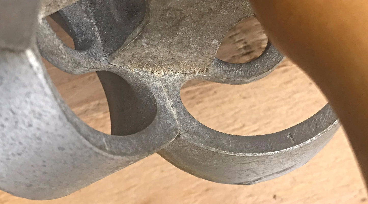 3" HOUPT OLNEY REVOLVING METAL DOUGHNUT COOKIE CUTTER ROLLER ONE ROLL FREE SHIP