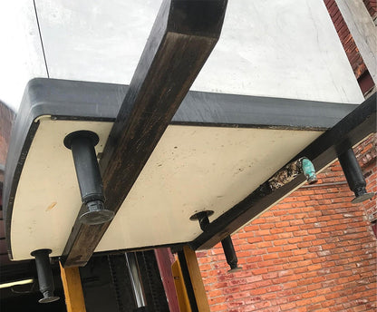 MANITOWOC QY0604A 690lbs/Day HALF DICE AIR COOLED ICE MAKER & S570 BIN FREE SHIP