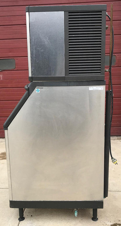 MANITOWOC QY0604A 690lbs/Day HALF DICE AIR COOLED ICE MAKER & S570 BIN FREE SHIP