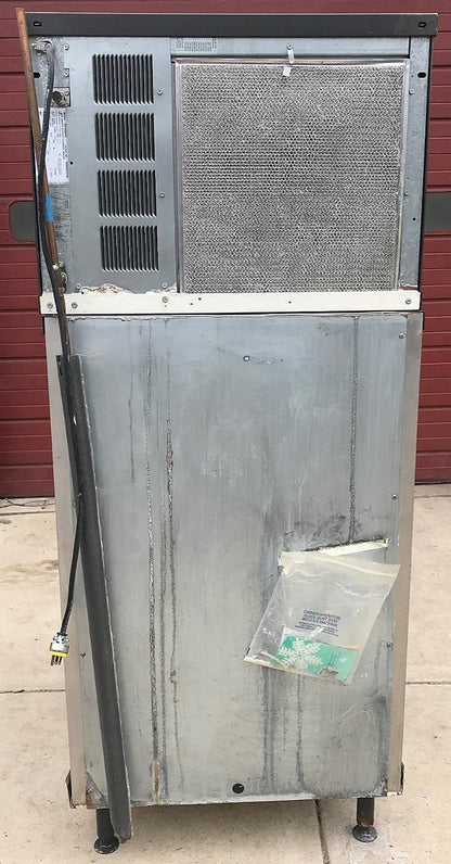 MANITOWOC QY0604A 690lbs/Day HALF DICE AIR COOLED ICE MAKER & S570 BIN FREE SHIP