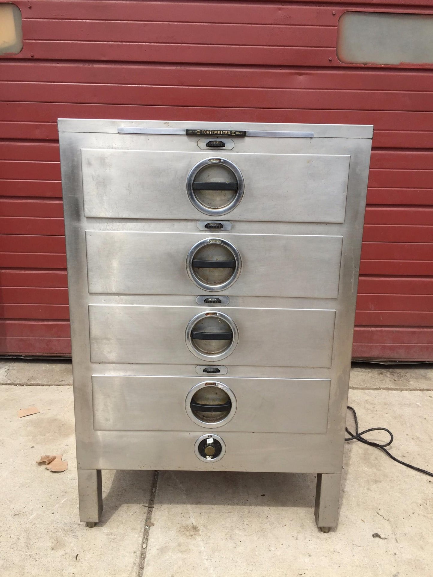 FREE STANDING 4 DRAWER TOASTMASTER HOT FOOD SERVER MODEL 308-4 PERFECT FREESHIP