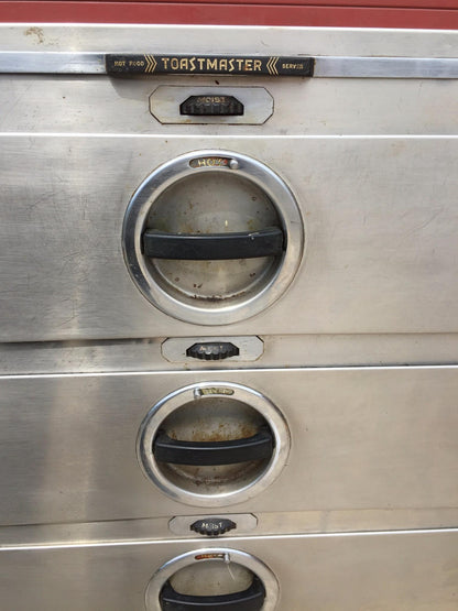 FREE STANDING 4 DRAWER TOASTMASTER HOT FOOD SERVER MODEL 308-4 PERFECT FREESHIP