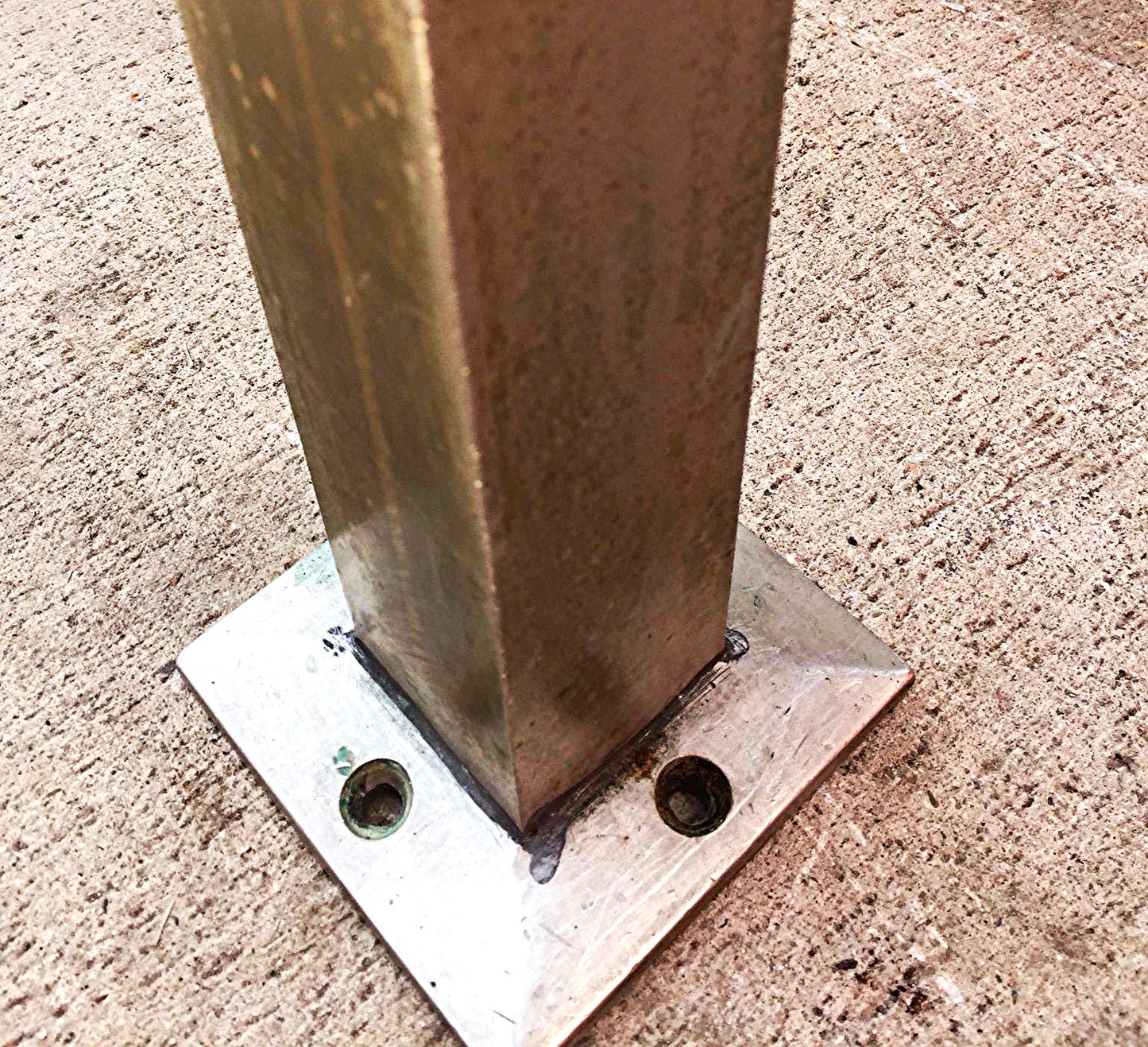 VINTAGE ART NOUVEAU BRASS ST STEEL ISLAND INDUSTRIAL URBAN MODERN STAND FREESHIP
