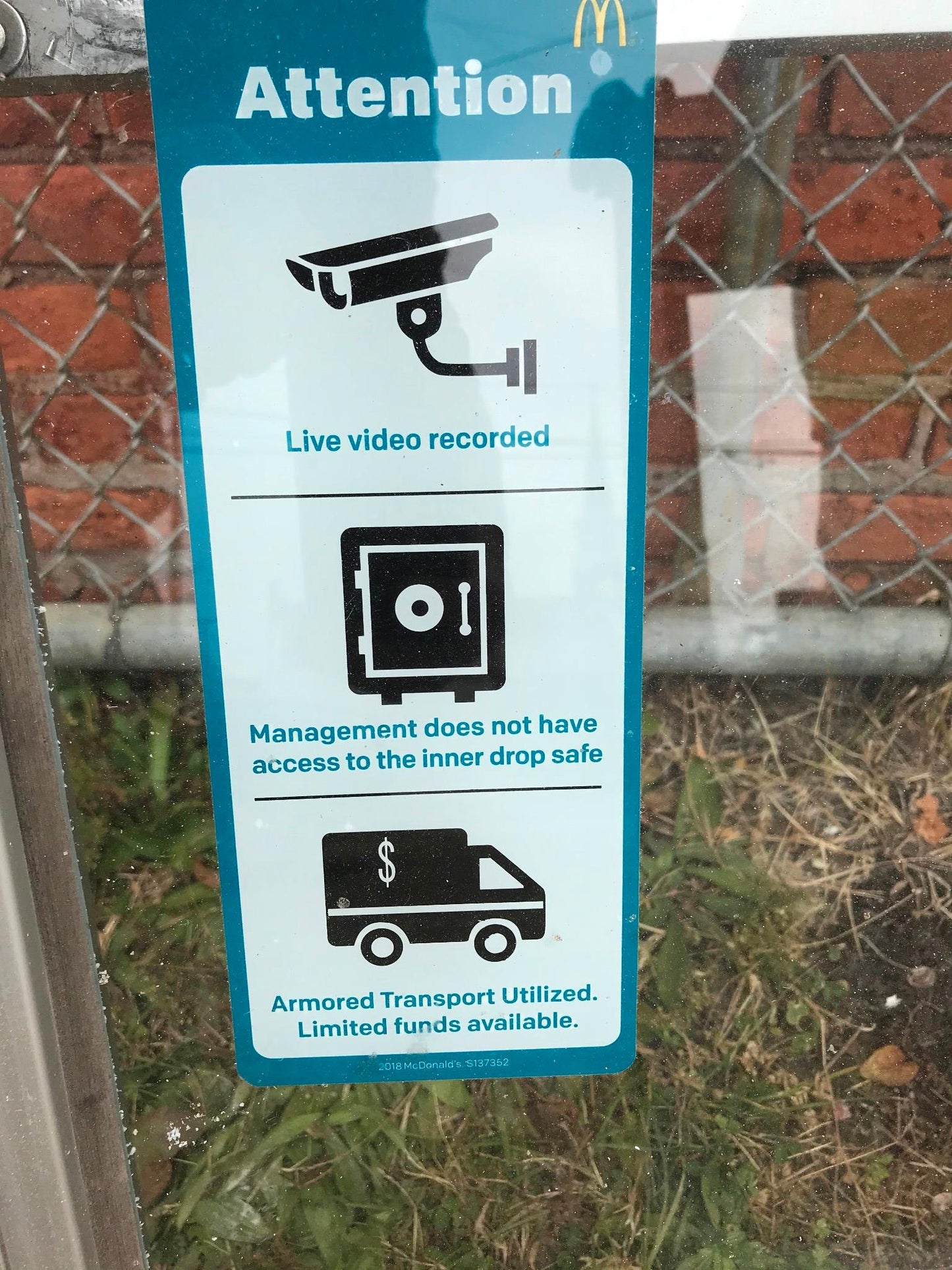 RETAIL READY ACCESS 275 SINGLE PANEL SLIDING PASS DRIVE THRU TRANSACTION WINDOW