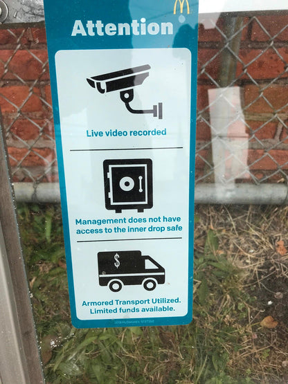 RETAIL READY ACCESS 275 SINGLE PANEL SLIDING PASS DRIVE THRU TRANSACTION WINDOW