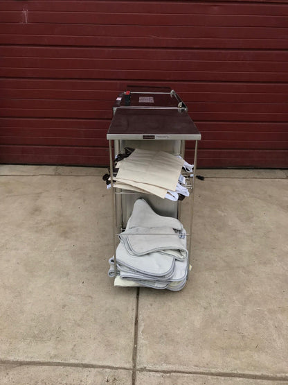 CHATTANOOGA HYDROCOLLATOR HOT PACK HEATER MODEL M2 Pac & 2 ORIGINAL SIDE TABLES