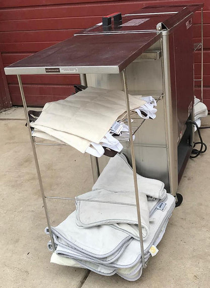 CHATTANOOGA HYDROCOLLATOR HOT PACK HEATER MODEL M2 Pac & 2 ORIGINAL SIDE TABLES