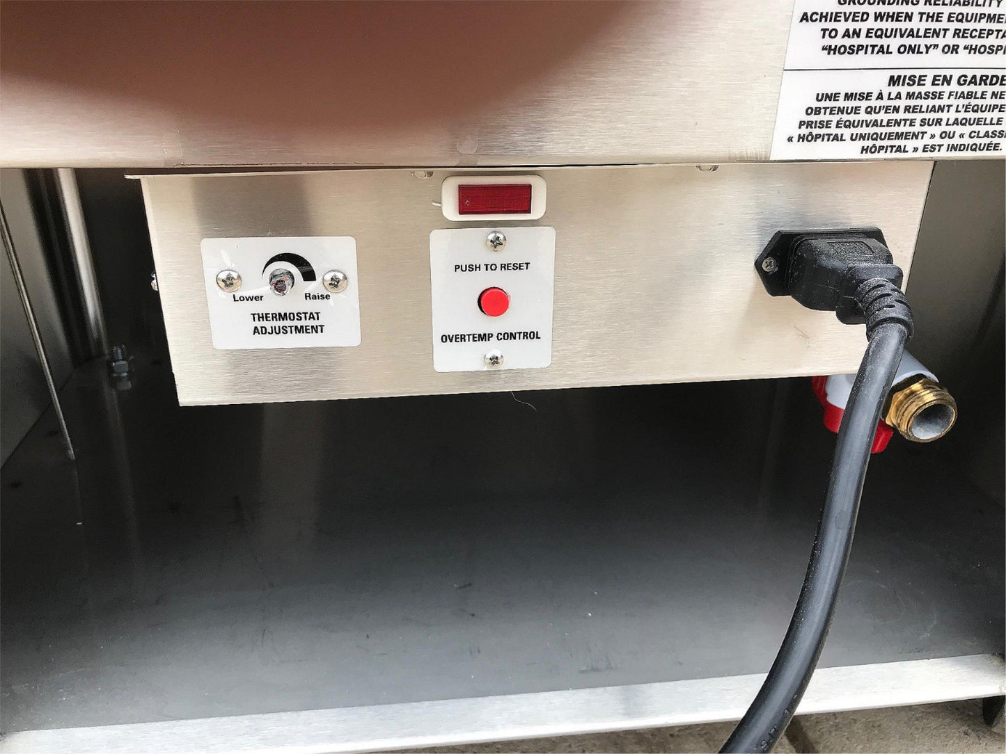 CHATTANOOGA HYDROCOLLATOR HOT PACK HEATER MODEL M2 Pac & 2 ORIGINAL SIDE TABLES