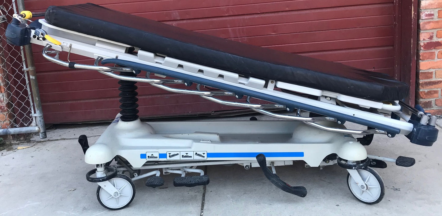 STRYKER 1711 RENAISSANCE HOSPITAL EMERGENCY GURNEY BED STRETCHER CLINIC FREESHIP