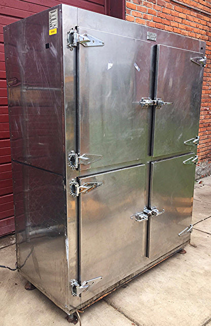 RARE VINTAGE CHRYSLER & KOPPIN REFRIGERATOR & COMPRESSOR 60"w 77"h 27"d FREESHIP