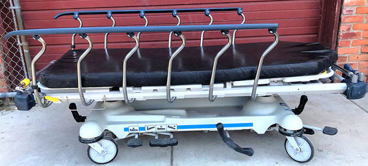 STRYKER 1711 RENAISSANCE HOSPITAL EMERGENCY GURNEY BED STRETCHER CLINIC FREESHIP