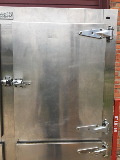 RARE VINTAGE CHRYSLER & KOPPIN REFRIGERATOR & COMPRESSOR 60"w 77"h 27"d FREESHIP