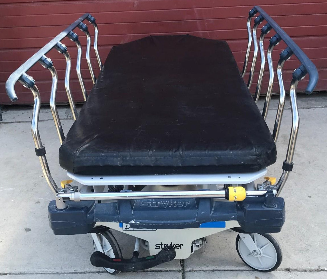 STRYKER 1711 RENAISSANCE HOSPITAL EMERGENCY GURNEY BED STRETCHER CLINIC FREESHIP