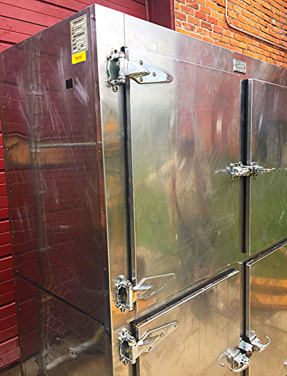 RARE VINTAGE CHRYSLER & KOPPIN REFRIGERATOR & COMPRESSOR 60"w 77"h 27"d FREESHIP