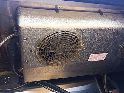 RARE VINTAGE CHRYSLER & KOPPIN REFRIGERATOR & COMPRESSOR 60"w 77"h 27"d FREESHIP