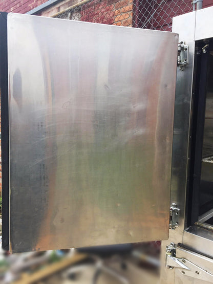 RARE VINTAGE CHRYSLER & KOPPIN REFRIGERATOR & COMPRESSOR 60"w 77"h 27"d FREESHIP