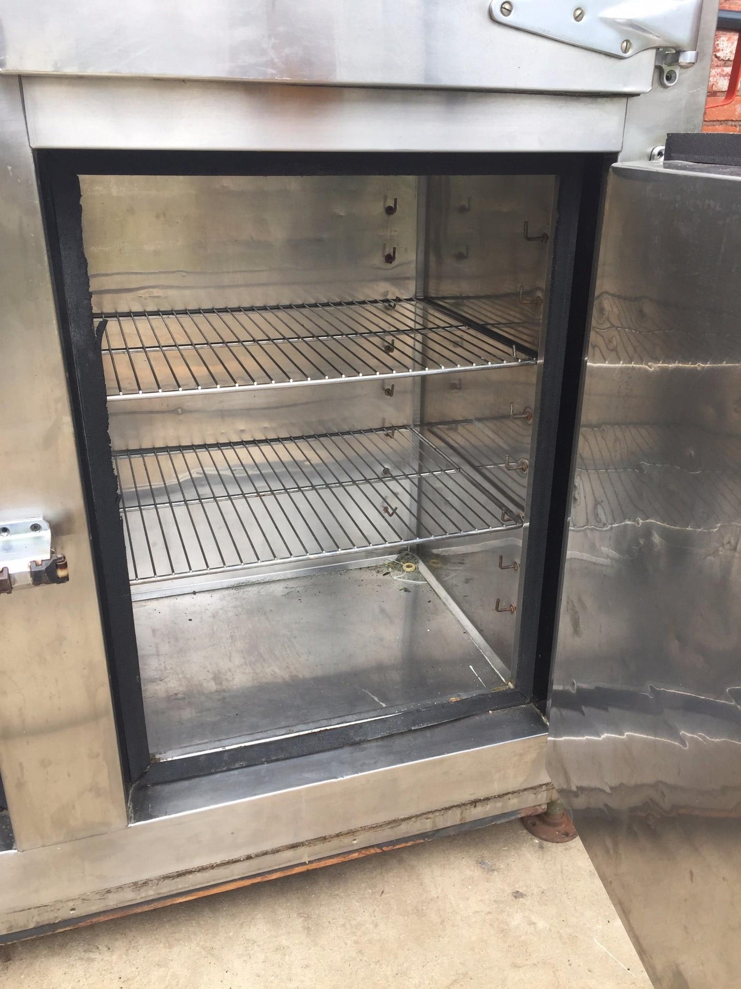 RARE VINTAGE CHRYSLER & KOPPIN REFRIGERATOR & COMPRESSOR 60"w 77"h 27"d FREESHIP