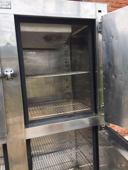 RARE VINTAGE CHRYSLER & KOPPIN REFRIGERATOR & COMPRESSOR 60"w 77"h 27"d FREESHIP