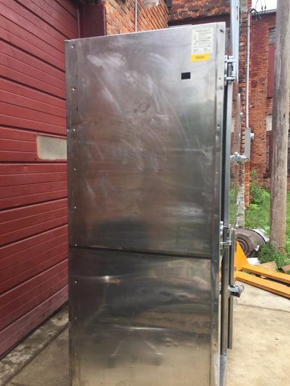 RARE VINTAGE CHRYSLER & KOPPIN REFRIGERATOR & COMPRESSOR 60"w 77"h 27"d FREESHIP