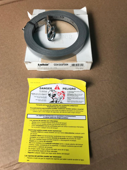 LUFKIN OCN1293SF590N REPLACEMENT BLADE TAPE OIL GAG.1/2" Chrome Clad® FREE SHIP