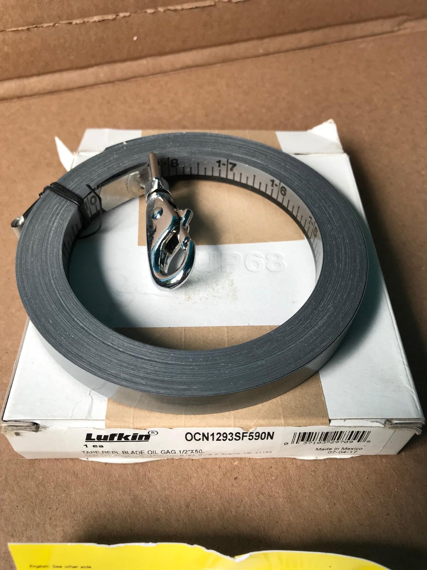 LUFKIN OCN1293SF590N REPLACEMENT BLADE TAPE OIL GAG.1/2" Chrome Clad® FREE SHIP