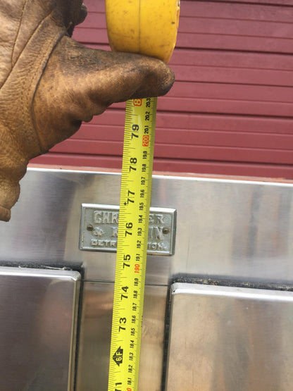 RARE VINTAGE CHRYSLER & KOPPIN REFRIGERATOR & COMPRESSOR 60"w 77"h 27"d FREESHIP