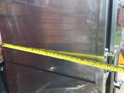 RARE VINTAGE CHRYSLER & KOPPIN REFRIGERATOR & COMPRESSOR 60"w 77"h 27"d FREESHIP