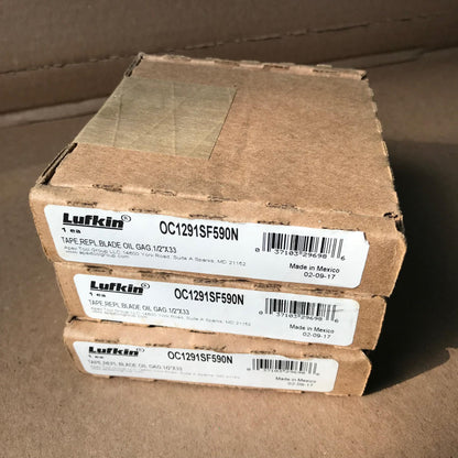 LUFKIN OCN1293SF590N REPLACEMENT BLADE TAPE OIL GAG.1/2" Chrome Clad® FREE SHIP