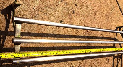 VINTAGE ART NOUVEAU BRASS St STEEL ISLAND INDUSTRIAL URBAN MODERN RACK FREESHIP